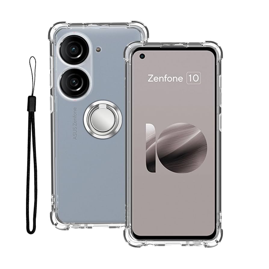 Amazon.co.jp: ASUS Zenfone 10 用 ケース 保護ケース + リング